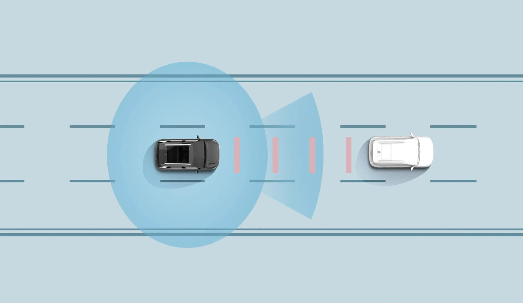 The BYD ATTO 2 advanced driving-assistance system sensor and camera visual demonstration