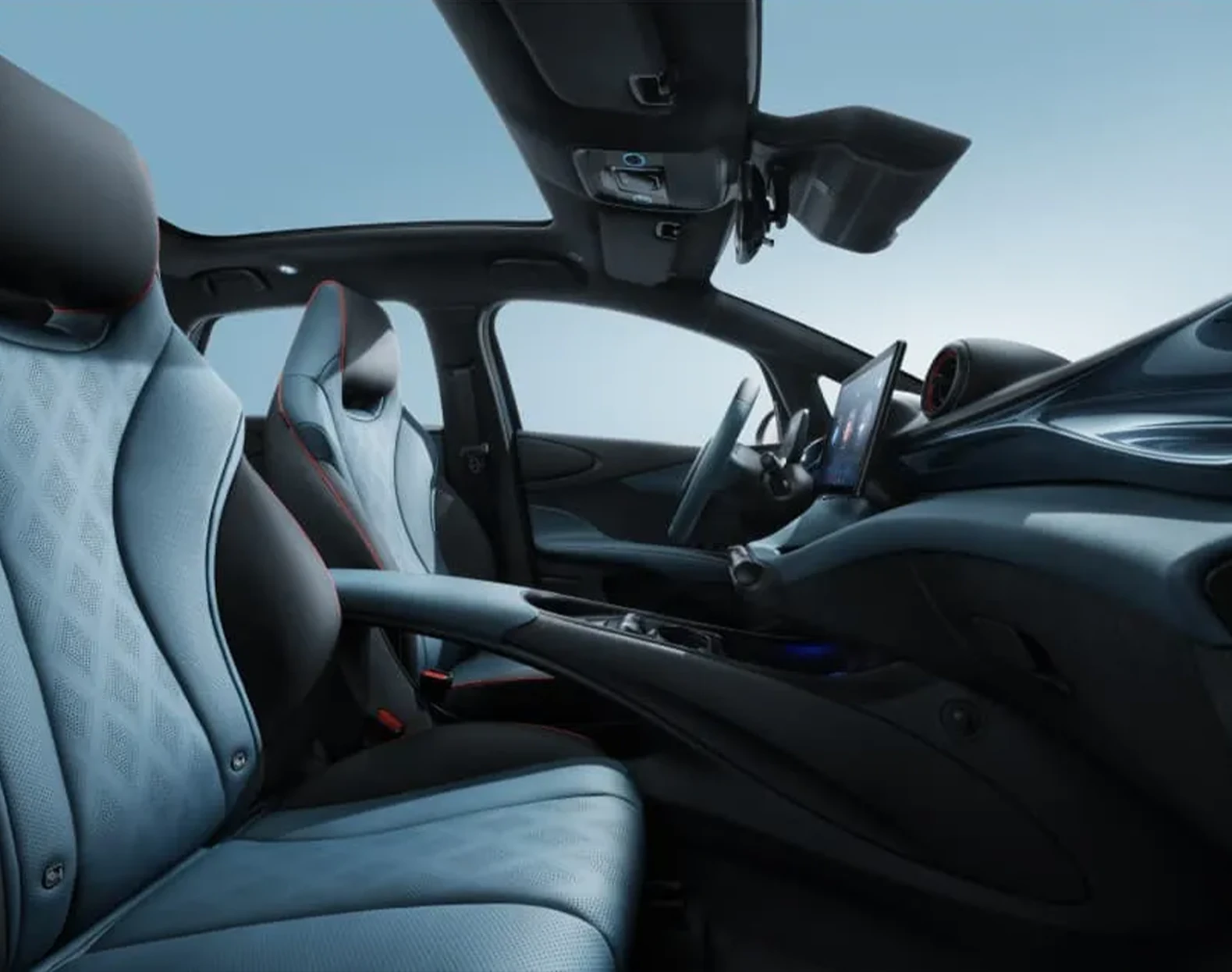 BYD DOLPHIN interior featuring eco-friendly vegan leather integrated sports seats